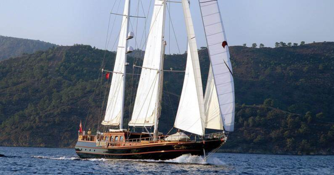 Old wooden boat